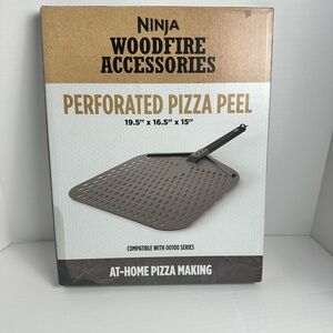 Ninja Woodfire Accessories Perforated Pizza Peel - 19.5”x16.5”x15”